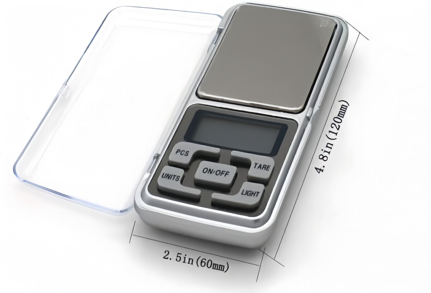 Digital Scale 200g x 0.01g Mini Pocket Jewelry Gold Silver Coin Gram Herb Grain