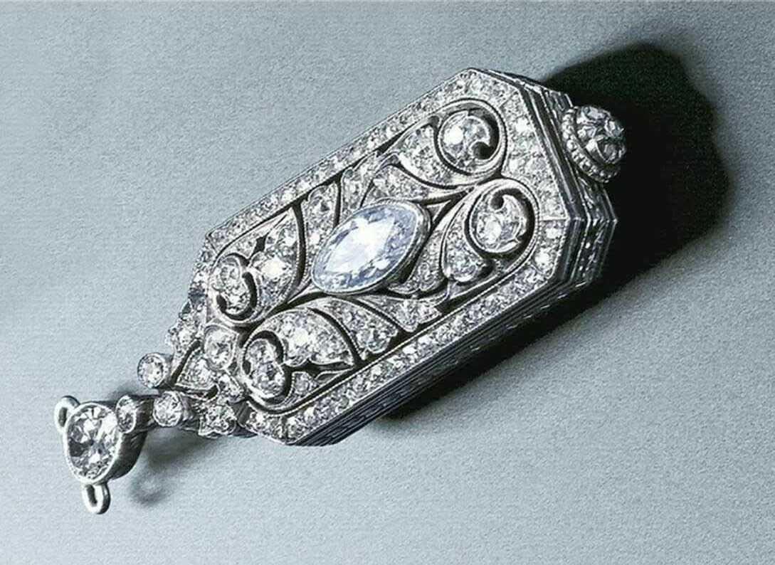 5.20Ct Marquise Cut Diamond Engagement Anniversary 14K White Gold Finish Pendant