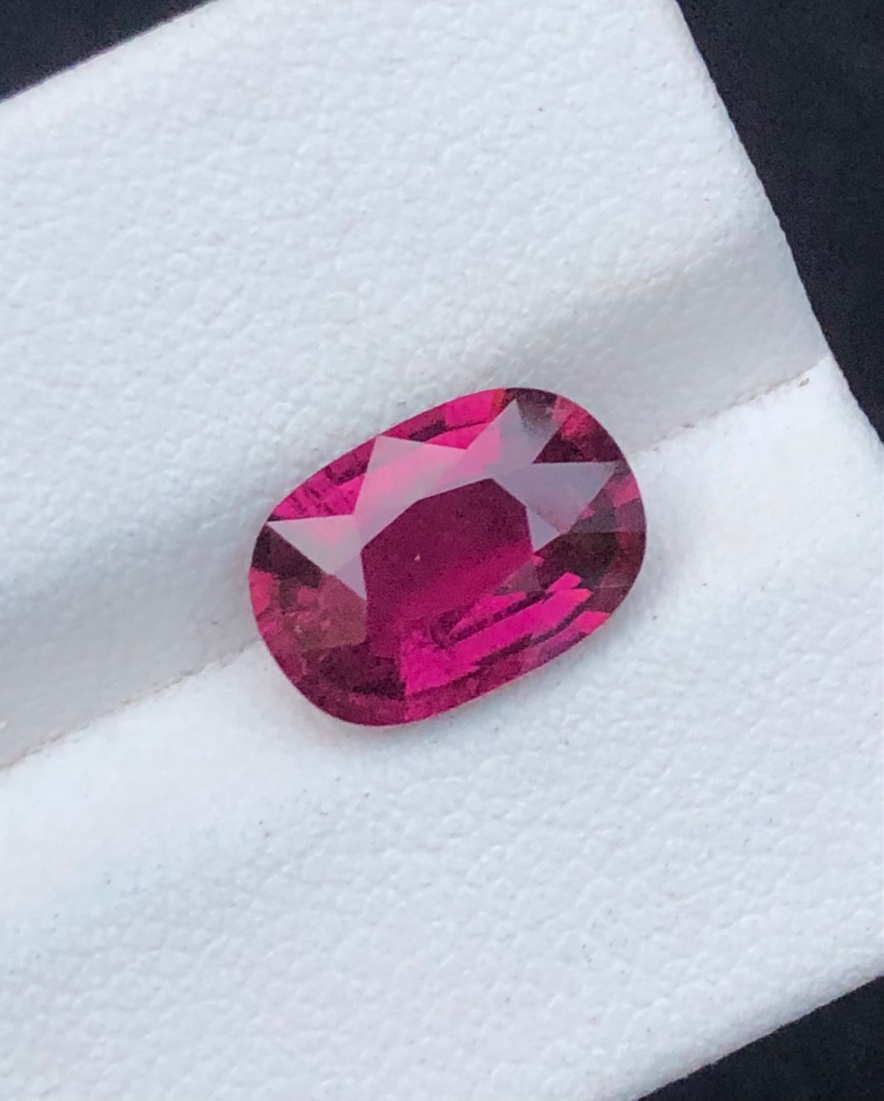 3.07 Cts Natural cut Rubelite Tourmaline, loose gemstone from Afghanistan