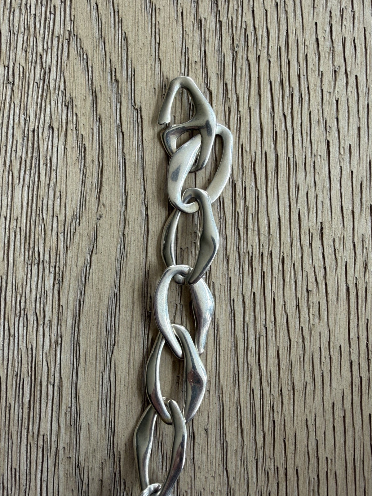 Tiffany & Co. Necklace 925 Sterling Silver Elsa Peretti Aegean 147G, 28inch