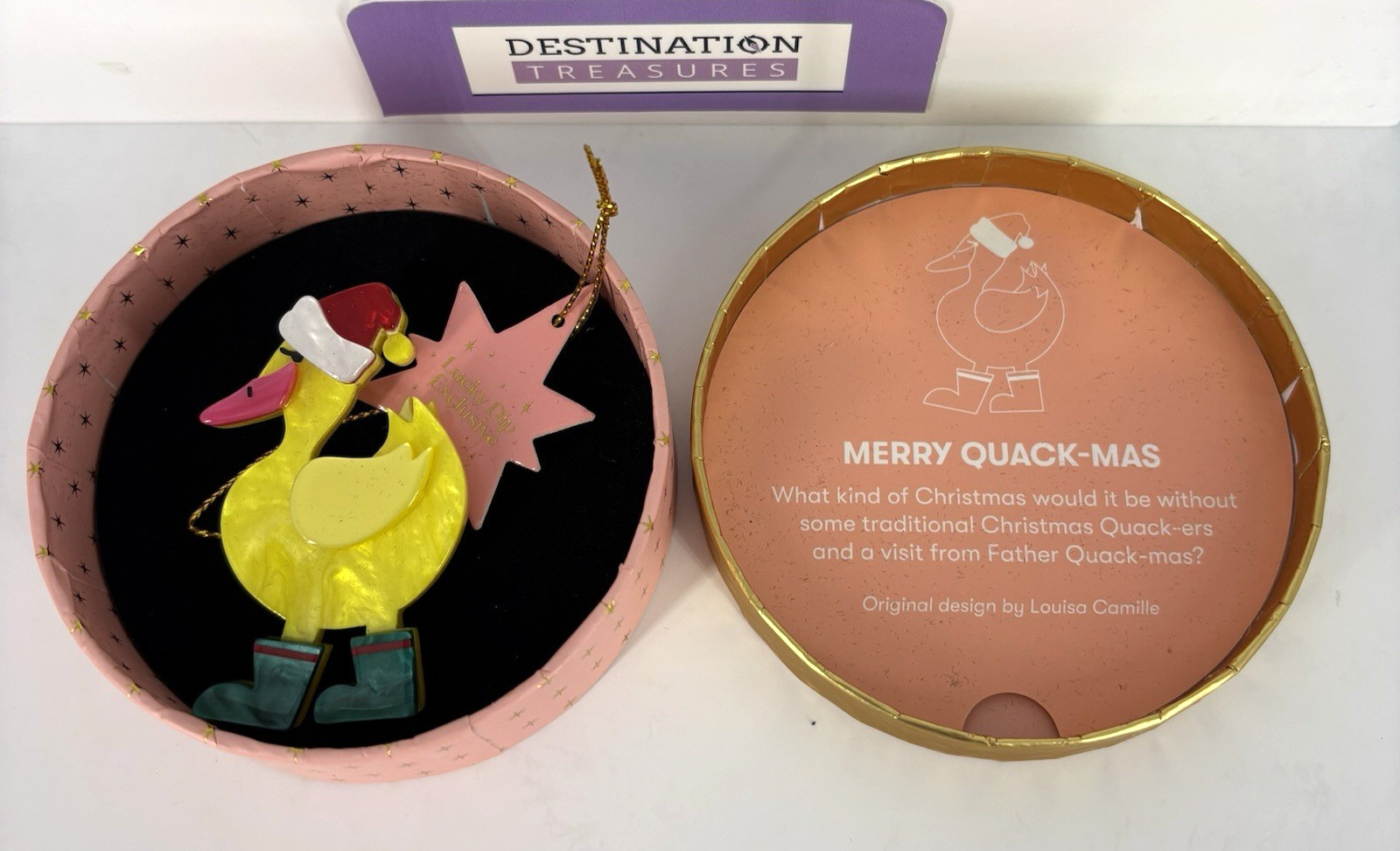 Erstwilder Merry Quack-mas Brooch Lucky Dip 2024 FLAWED PLS READ IN FULL