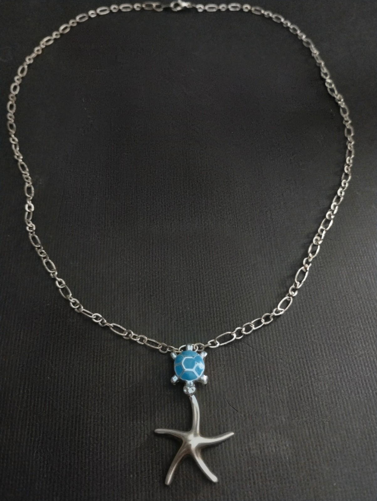 Vintage Tiffany & Co. Elsa Peretti Sterling Silver 925 Starfish Necklace