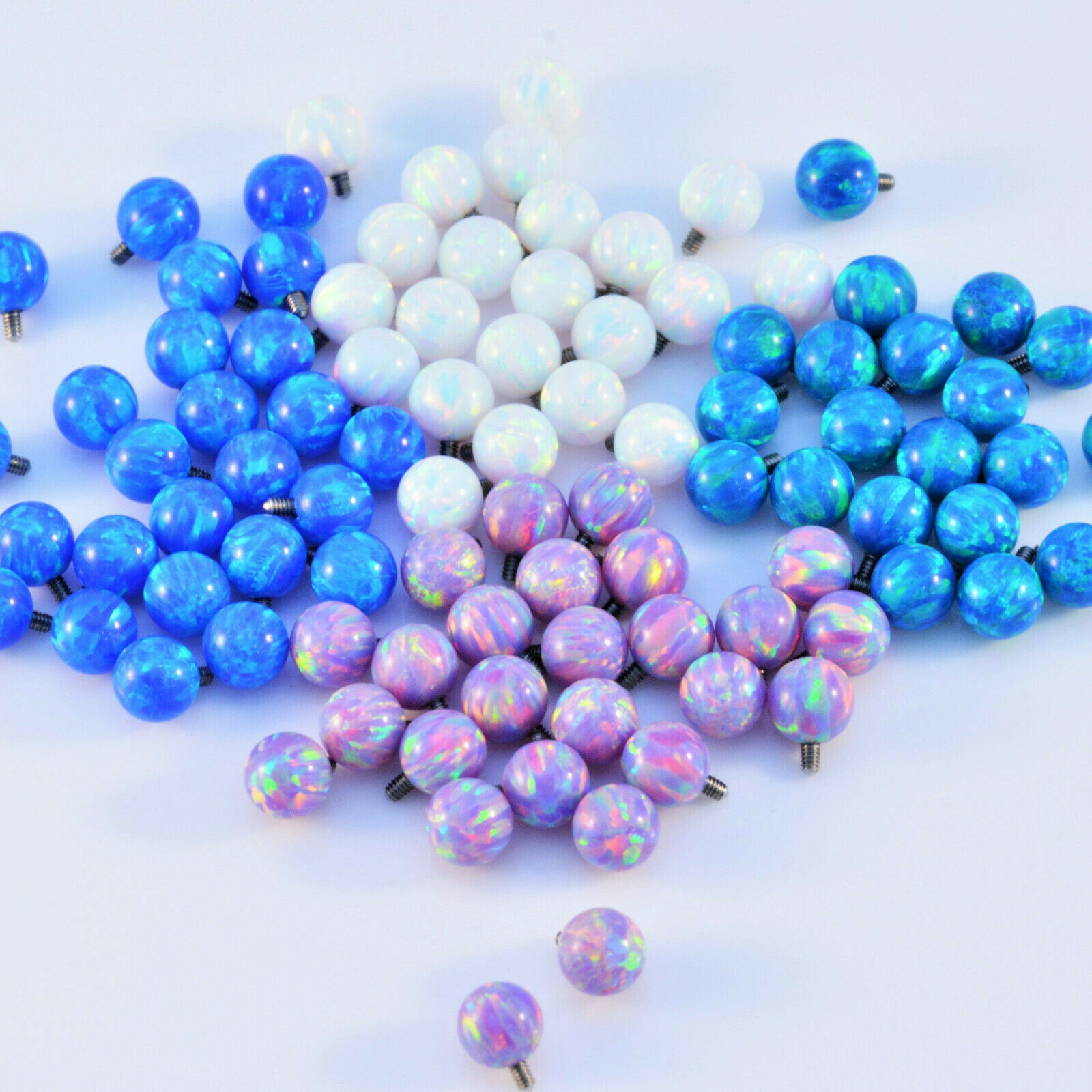Opal Dermal Anchor Top Micro Dermal Head Suitable For All Internal Threaded Bars