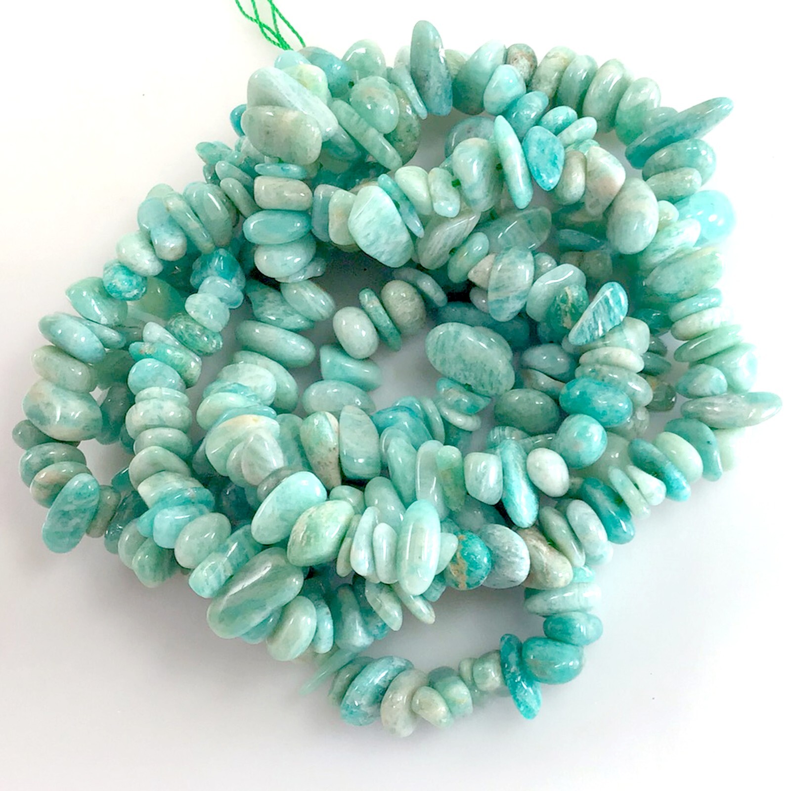 Natural Russian Amazonite Chips 5-12mm Loose Beads 32″ Jewelry Making
