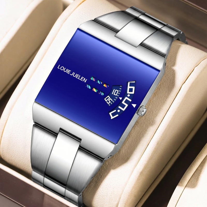 New 2026 Men square Watch Trendy Design Luxury Wristwatch fashion Business Gift
