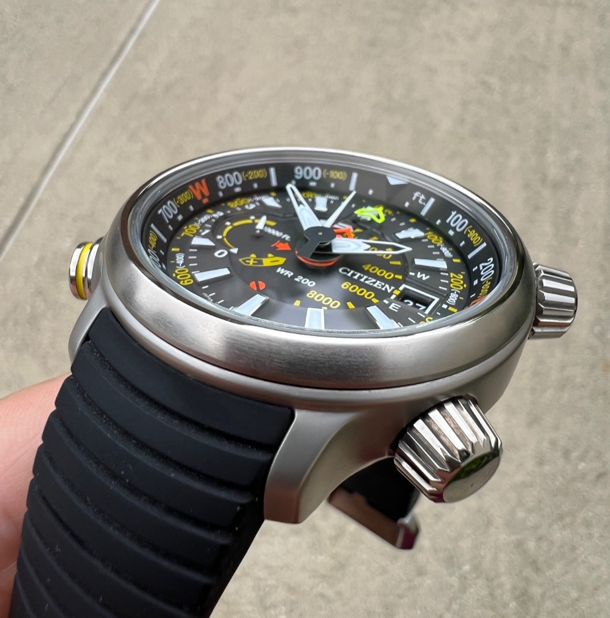 CITIZEN Eco-Drive Promaster – Altichron Titanium Watch BN5030-06E – DISCONTINUED