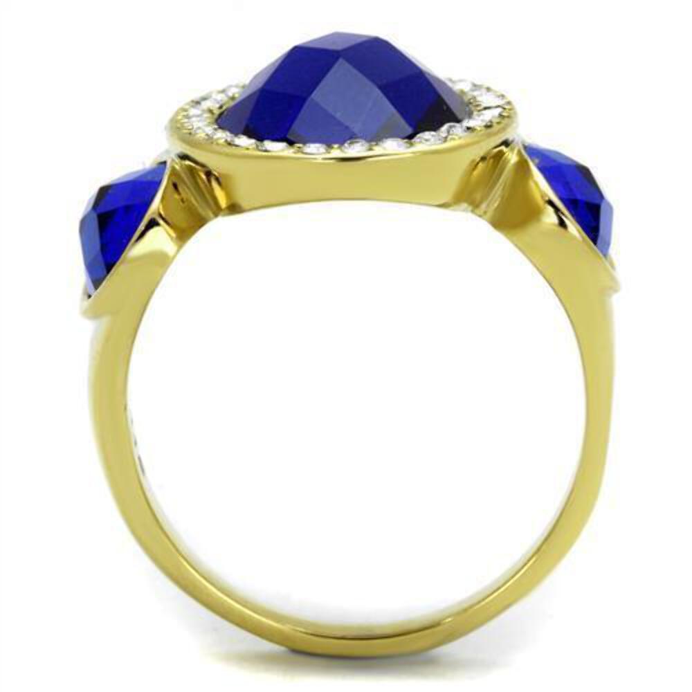 Gold Womens Ring Anillo Para Mujer 316L Stainless Steel Ring 316L Stainless Stee