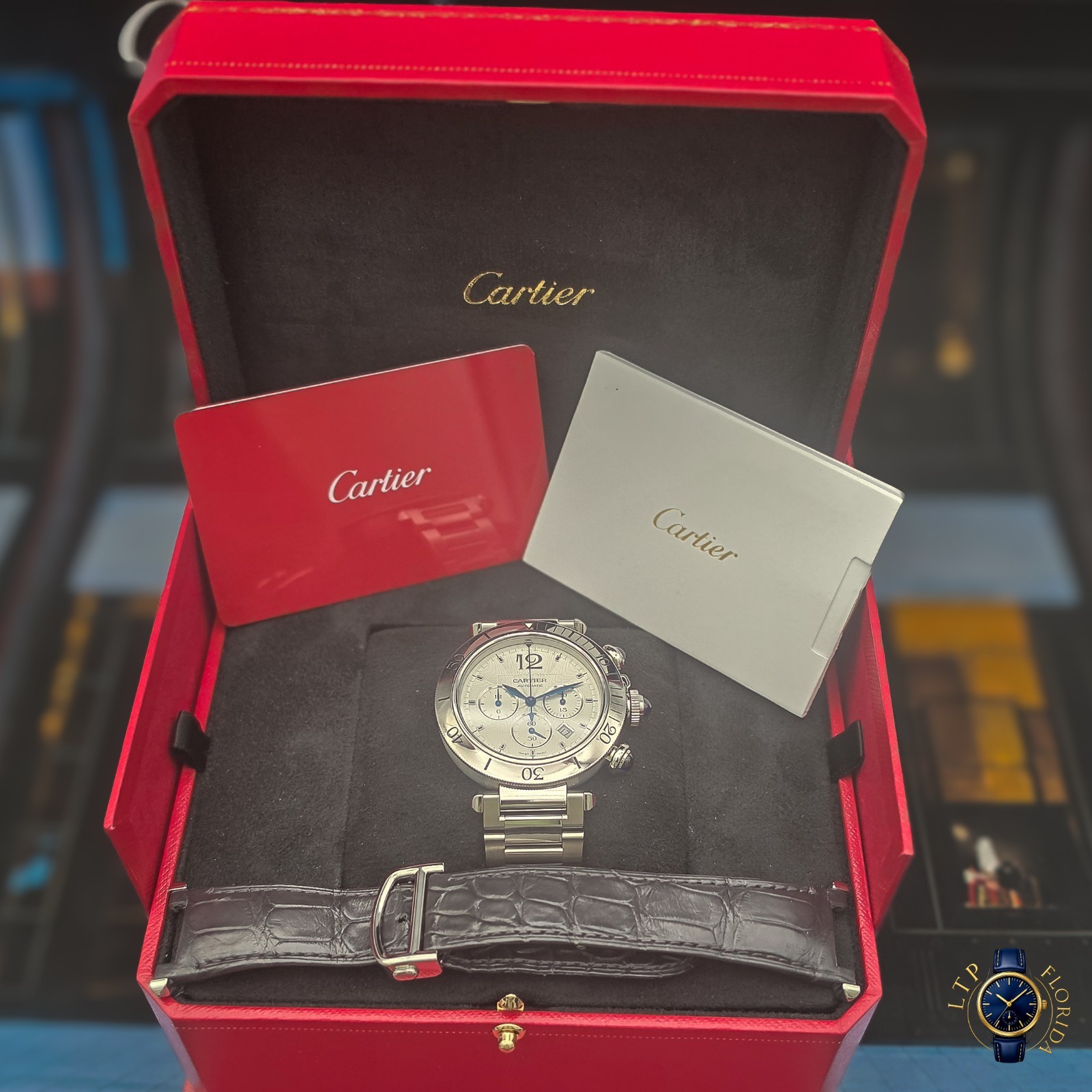2025 | Cartier | Pasha de Cartier | Silver Dial | 41MM | Warranty | WSPA0018