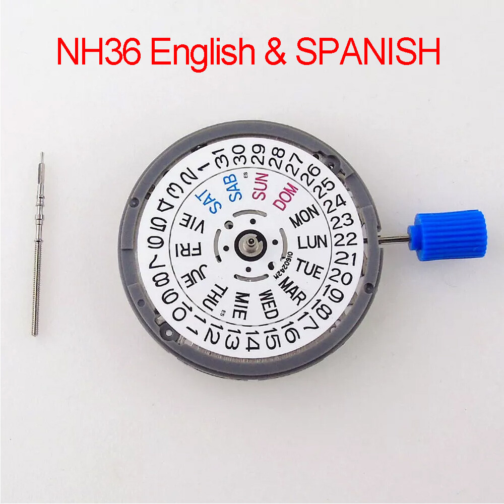 NH35A High Accuracy Mechanical Japan NH Day Date Automatic Movement Series Set