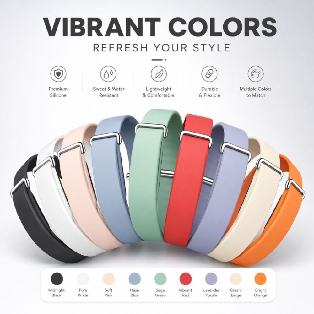 Silicone Sports Adjustable Strap Band Replacement For Google Fitbit Air Pre-Sale