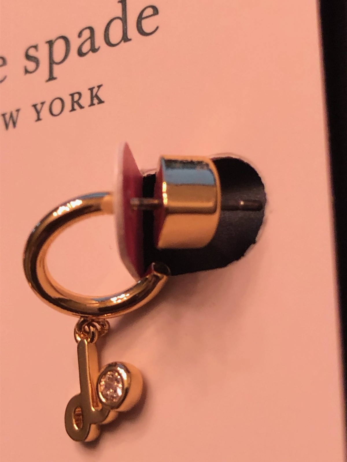 Kate Spade Earrings Say Yes I Do stud