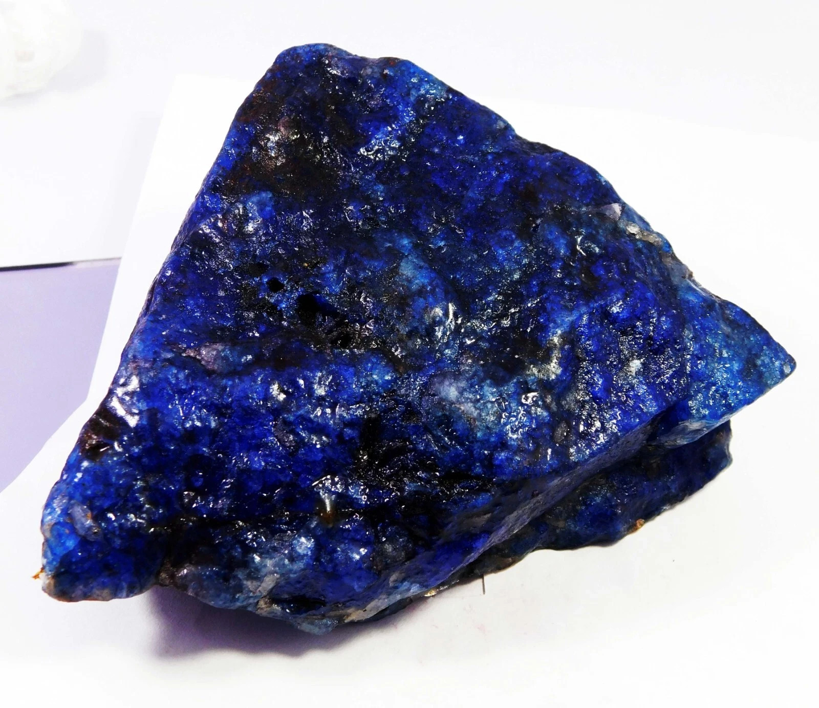 1720 CT Natural Blue Sapphire Certified Rough Uncut Stone Huge Loose Gemstone