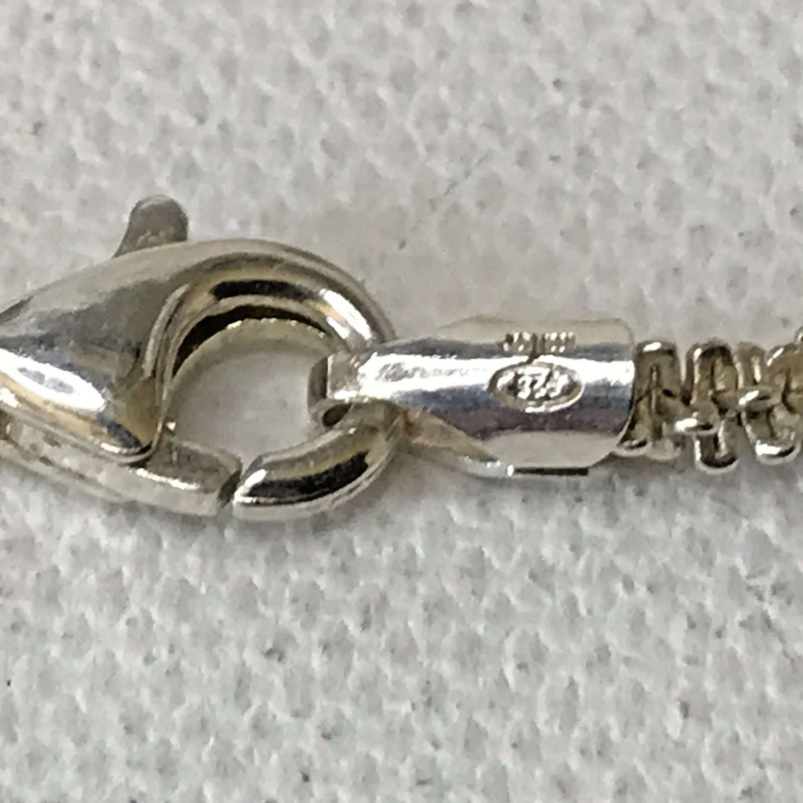 MILOR Italy sterling silver Margarita link 16″ necklace 2.7mm 7.59grams (Z15)