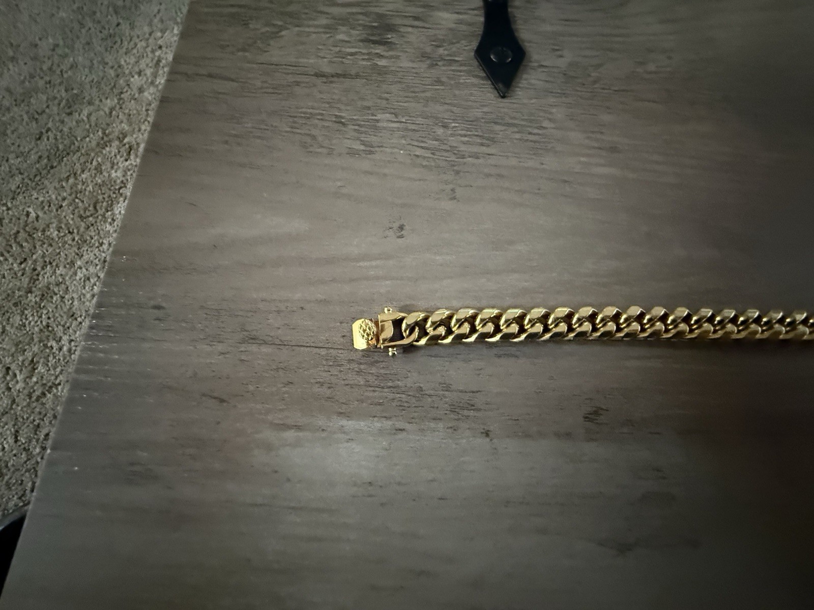 10mm Miami Cuban Link 24″ Gold Plated **New** Chain Necklace