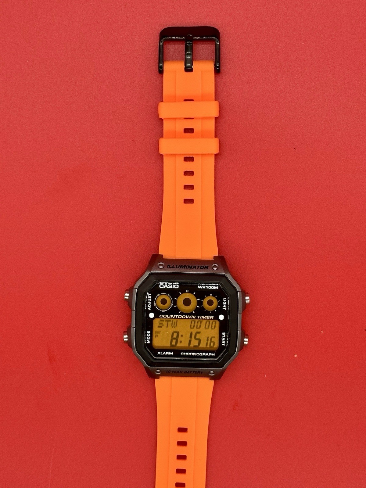 Soft Silicone Watch Band 18mm Rubber Strap – for Casio AE1200 AE1300 F91W A168