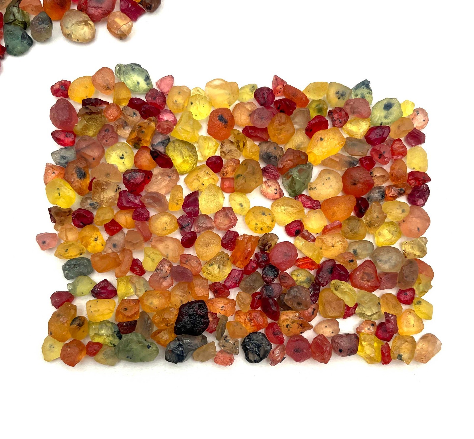 Natural Good Quality Multi Sapphire Raw Rough Loose Gemstone Lot 3-7 MM 100 CT