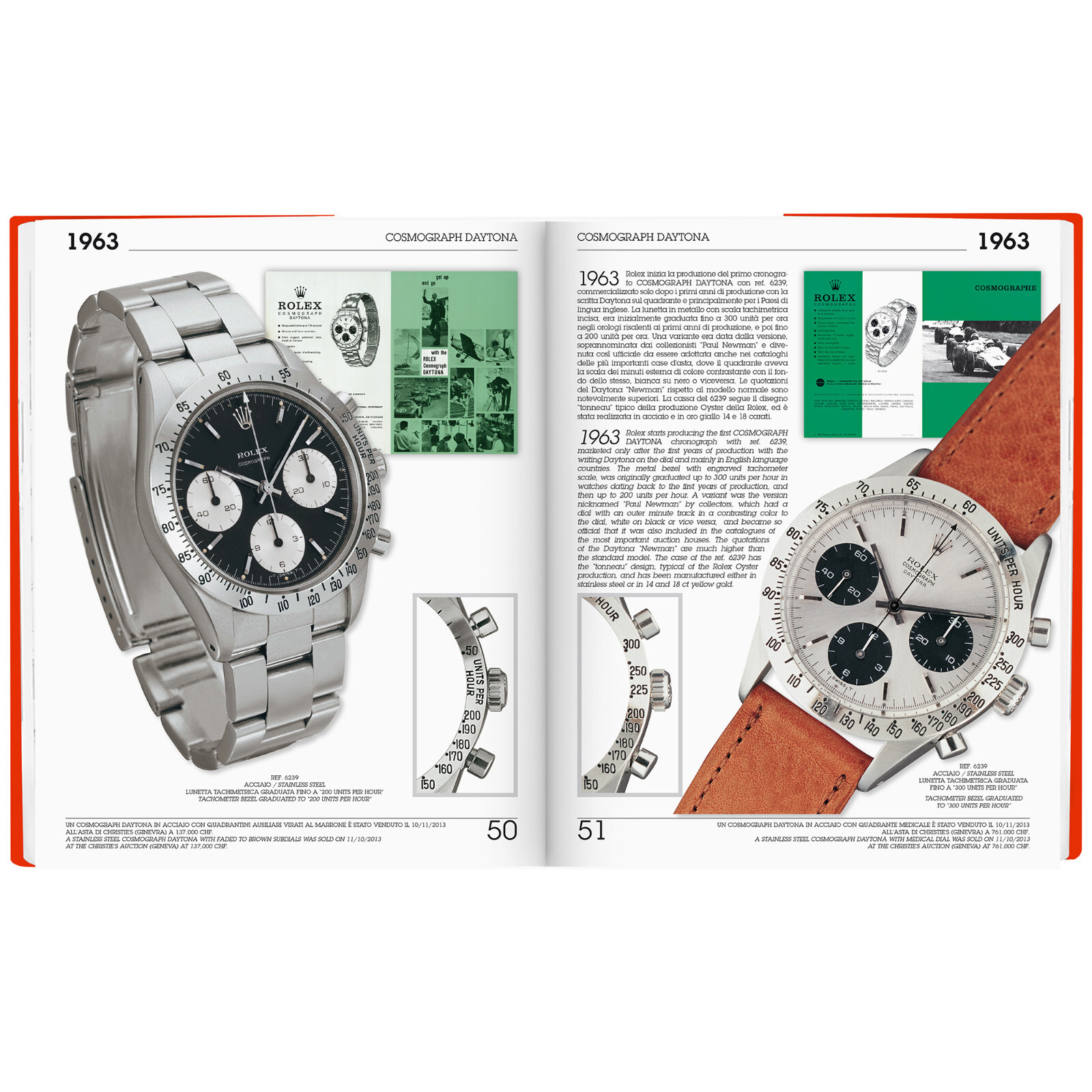 Modern and vintage New Rolex Encyclopedia books From 1905 until the present day