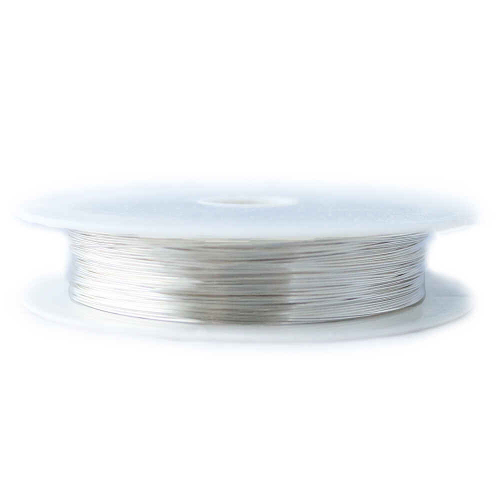 925 Sterling Silver wire Half Hard Round 10-14 16 18 19 20 21 22 24 26 28 30 Ga