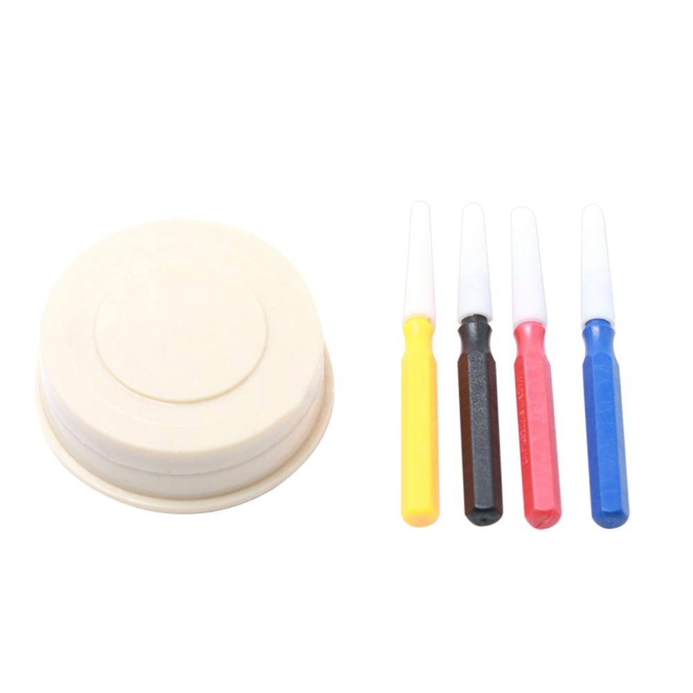 Plastic+Metal Precision Oiler Pen Needle With Oil Cup Watch Clock Repair Tool D