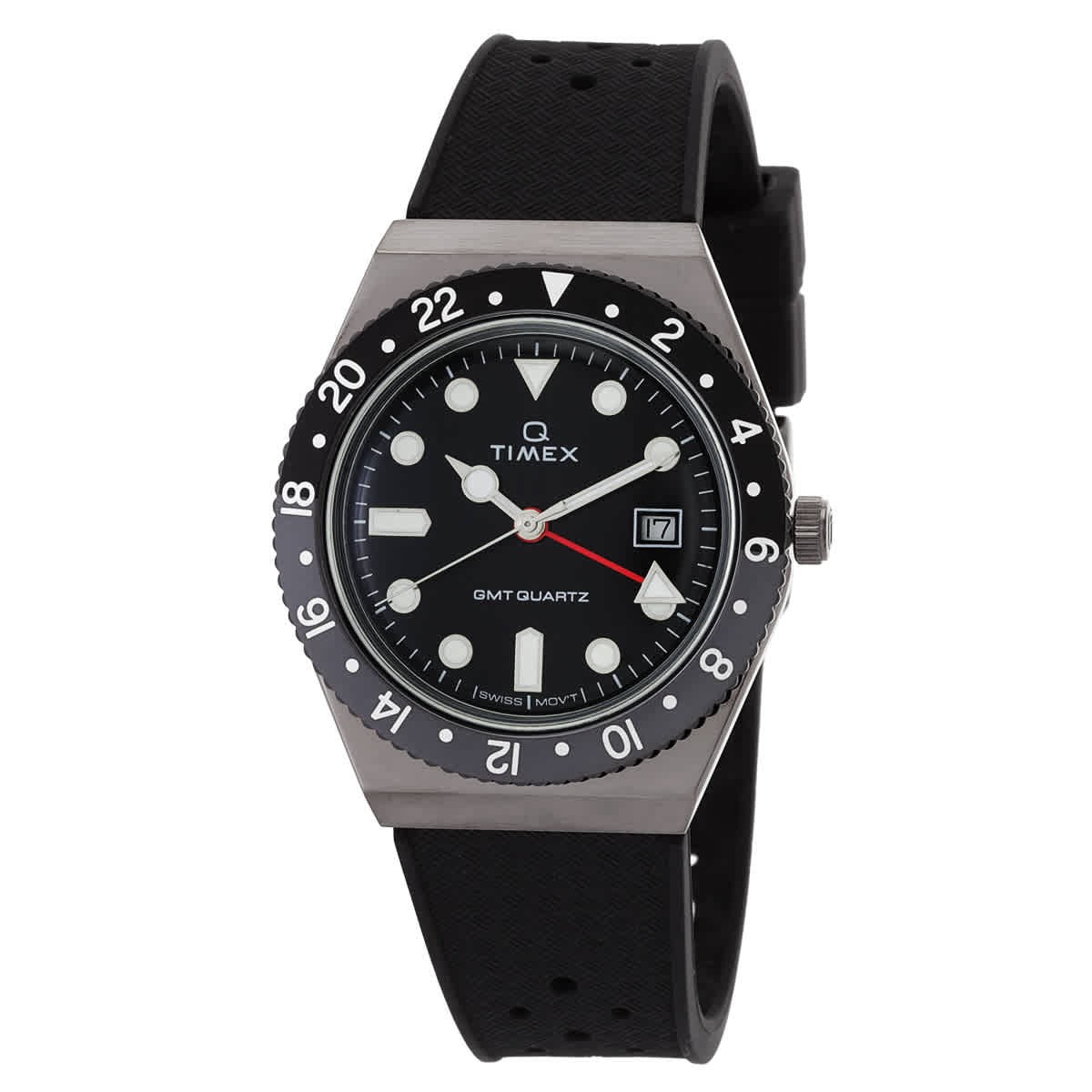 Timex Q Timex Quartz Black Dial Men’s Watch TW2V38200