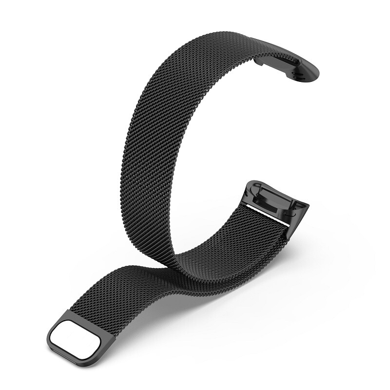 For Fitbit Charge 6 Replacement Strap Metal Milanese Magnetic Loop Steel Band