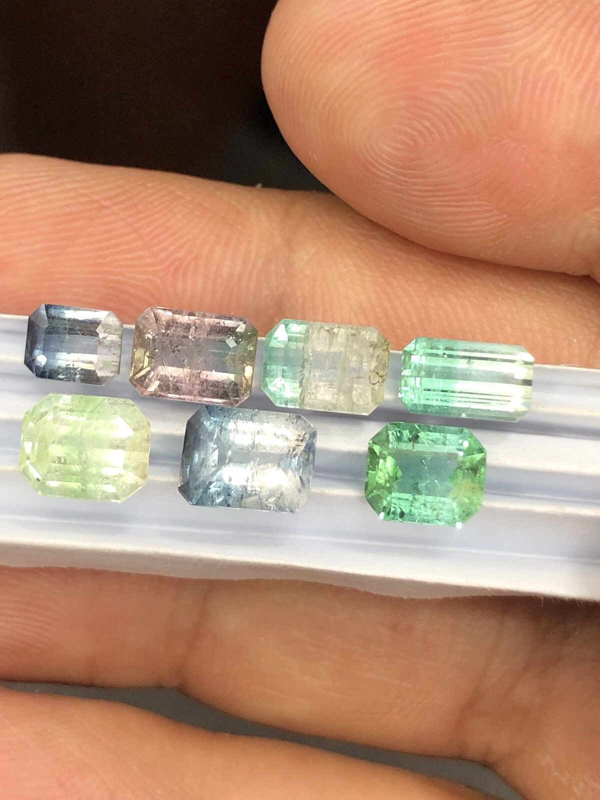 4 Ct Pink Faceted Tourmaline Lot From Afghanistan