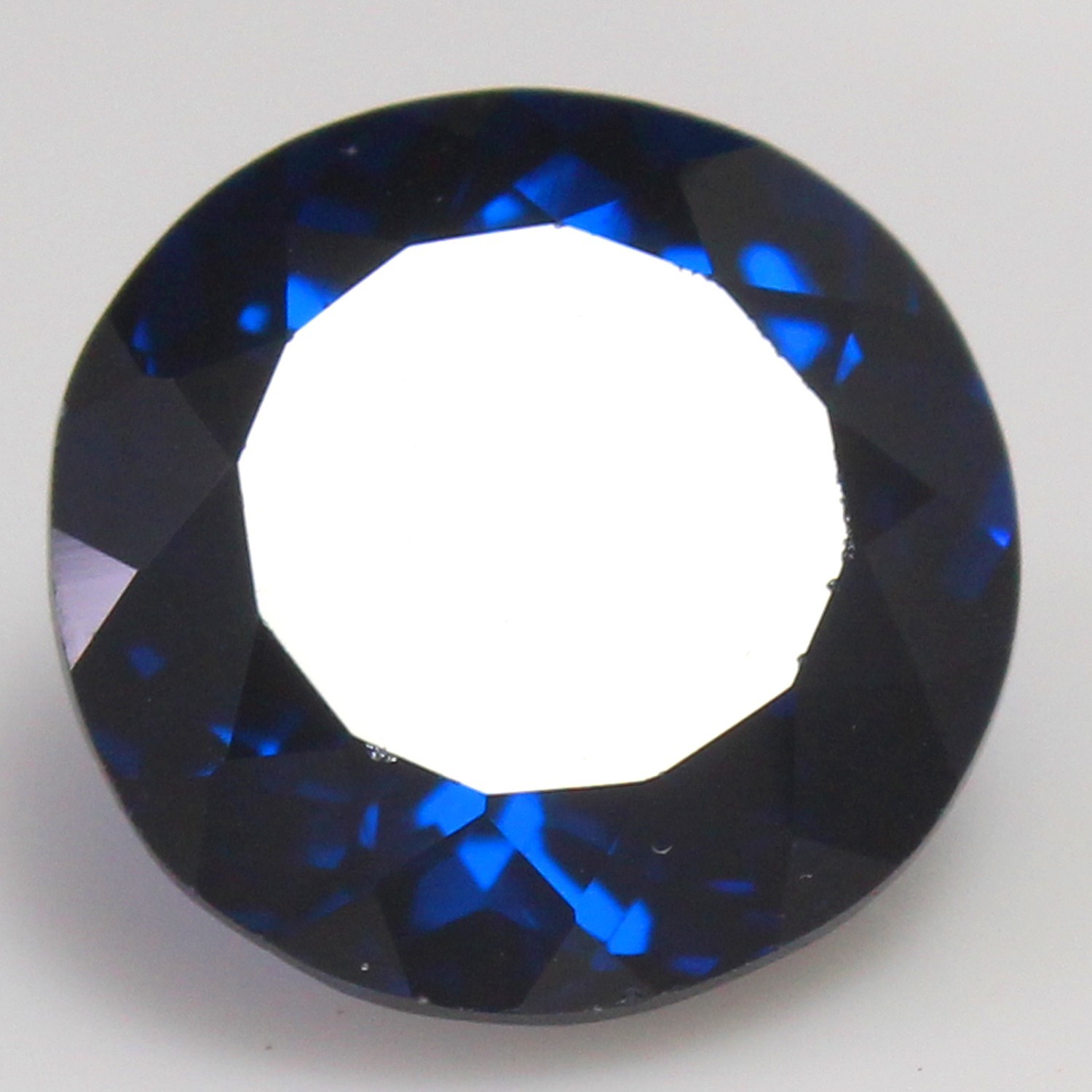 Natural 6.75 Ct Certified Ceylon Blue Sapphire 12×12 MM Round Stunning Gemstone