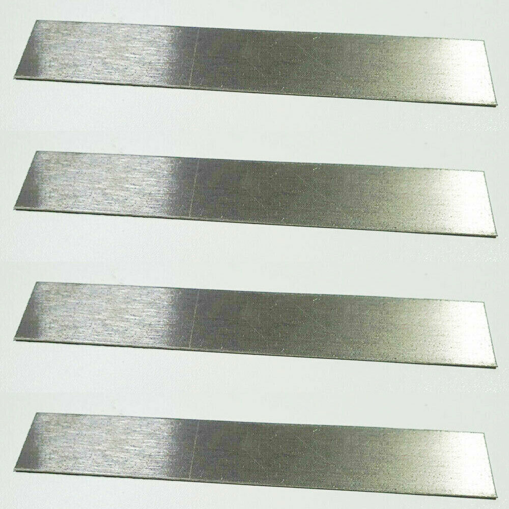 4PACKS Pure Nickel Anode 6″ x 1″ Plating Bright Nickel Jewelry Rectifier USA