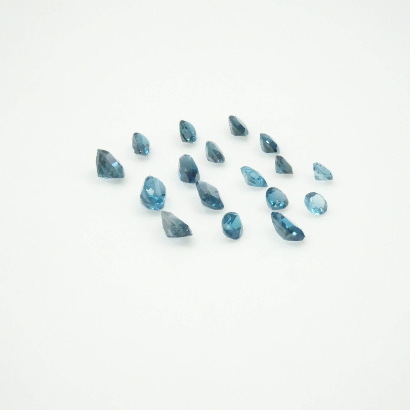 9.45CTW London Blue Topaz Parcel – Mixed MM – London Blue Topaz Loose Gemstones