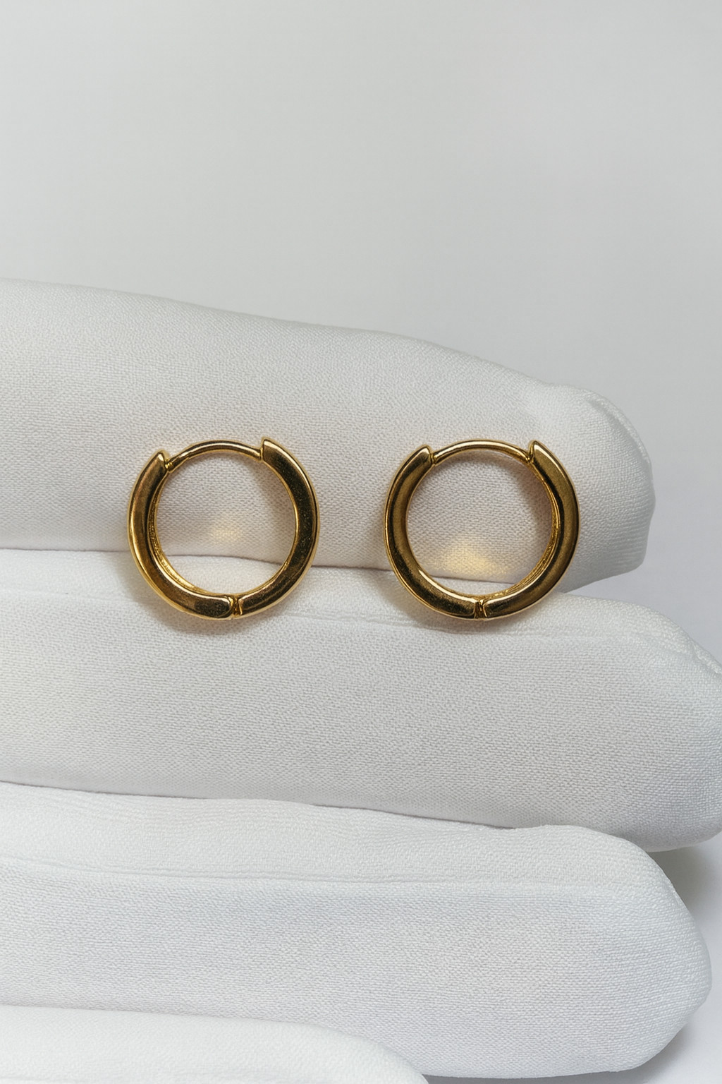 Hoop Earrings Gold/Silver Plated With Cubic Zirconia Fashion Jewelry Unisex, Men