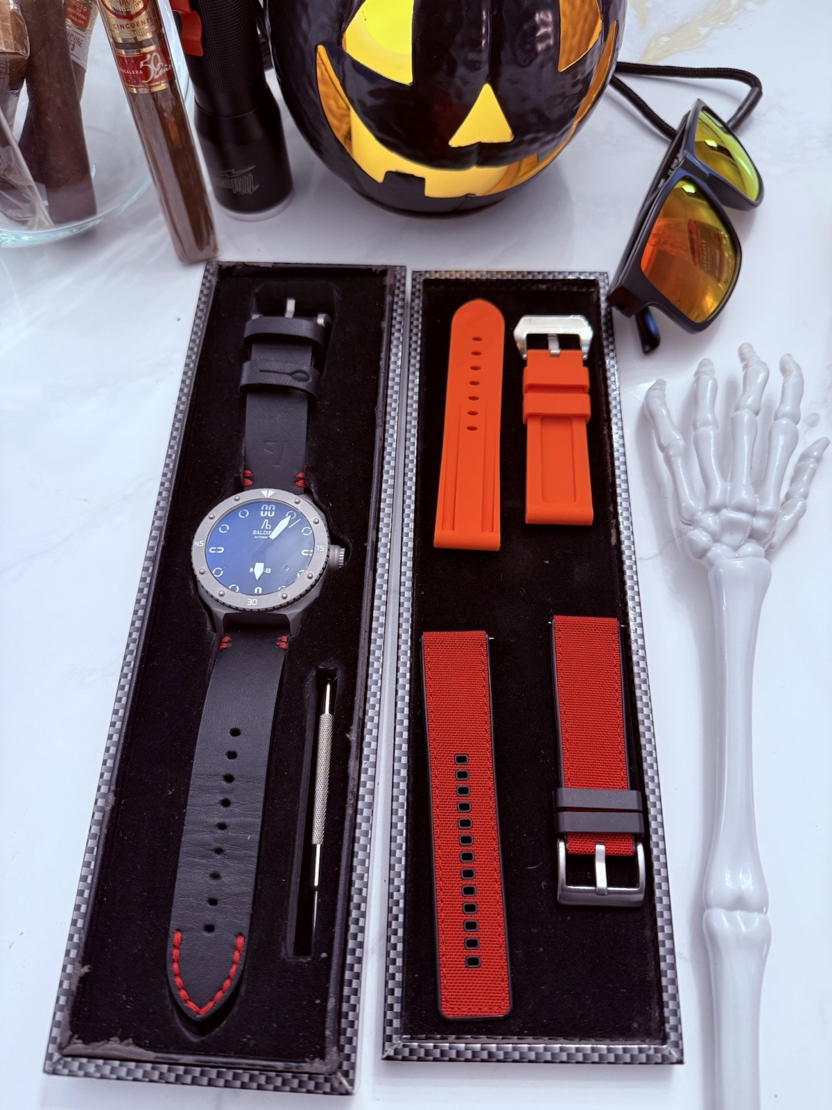 Baldieri MAGNUM M48 INOX AB0061SS-BKD Limited 055/150 WR 30ATM Swiss Automatic