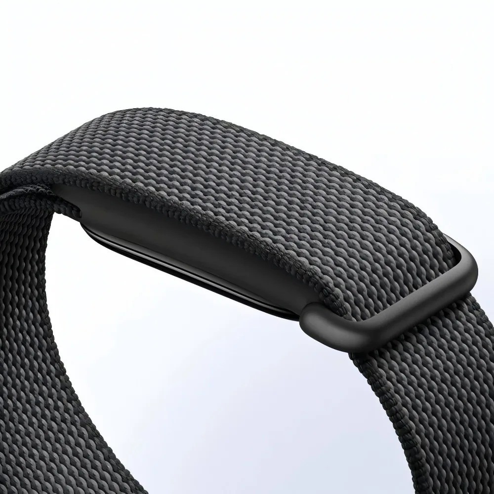 Breathable Nylon Watch Strap for Fitbit Google Hook Loop Wristband