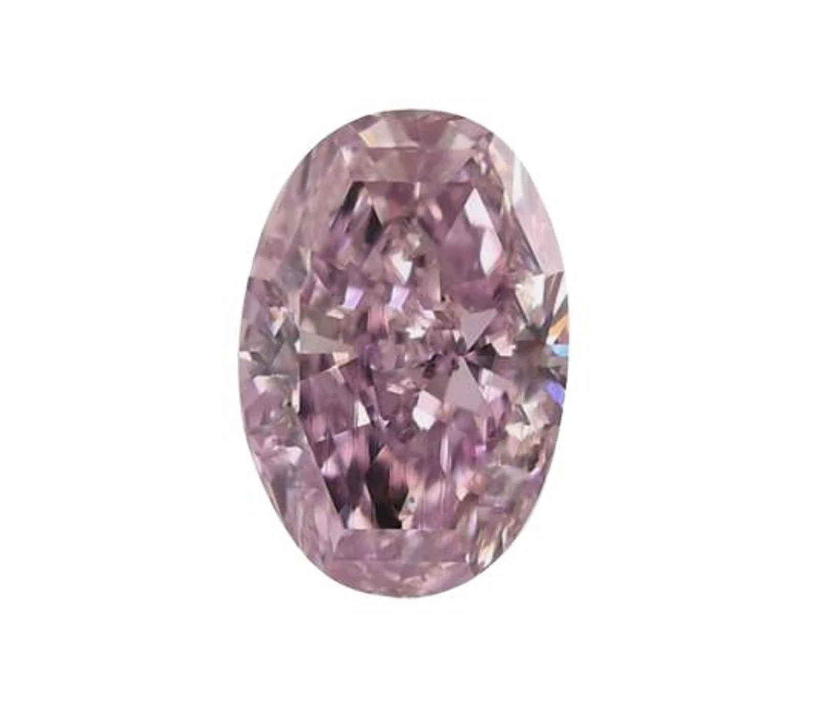 5.10 CT Natural Pink Diamond 10×12 mm 1 Pcs Oval Cut VVS1 D Grade Certified.