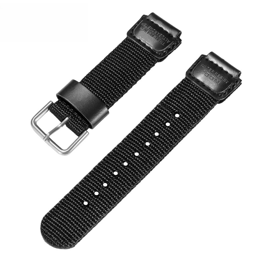 For Casio Nylon Watch Strap 18mm Band for F91W W800H F84 SGW400 AE1200 AE1300