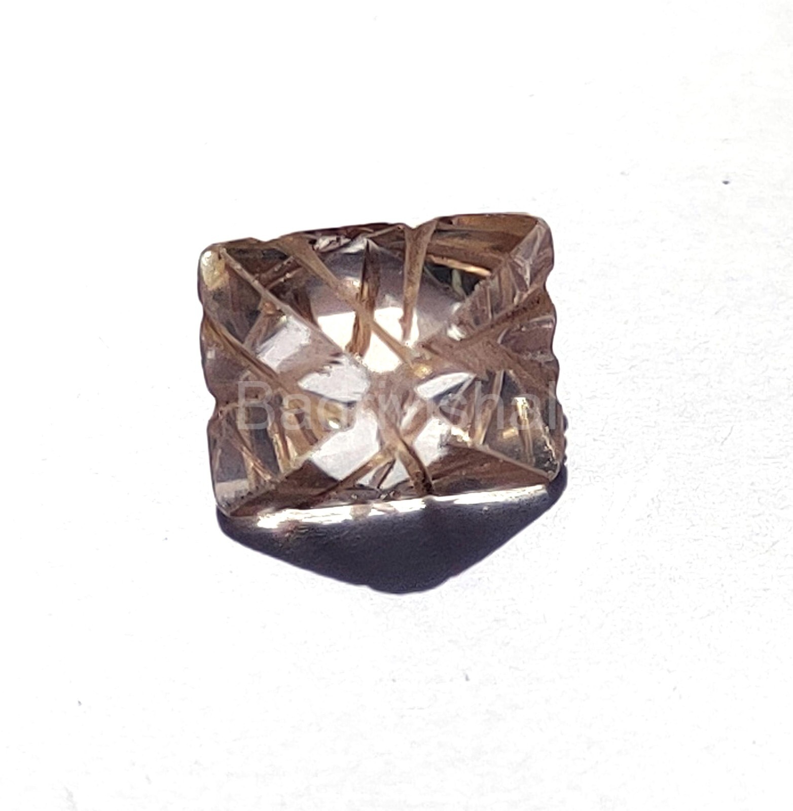 Raw Diamond 4.01Ct D-Color Certified Colorless CVD Loose Gemstone FL-Clarity EKU