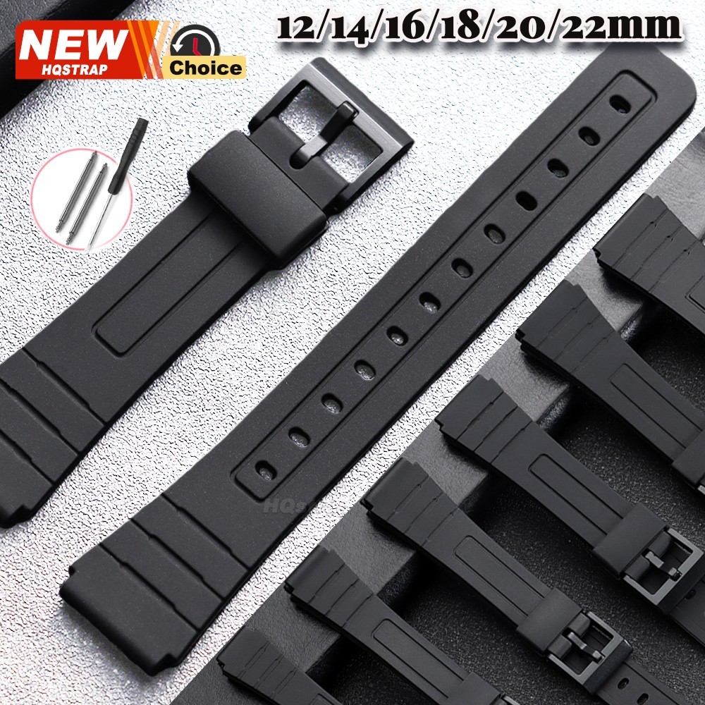 CASIO Watch Band F-91W,F-28W,F-91WG,F-93W,F-94WA,F-105W,F-106W,FLB-91W