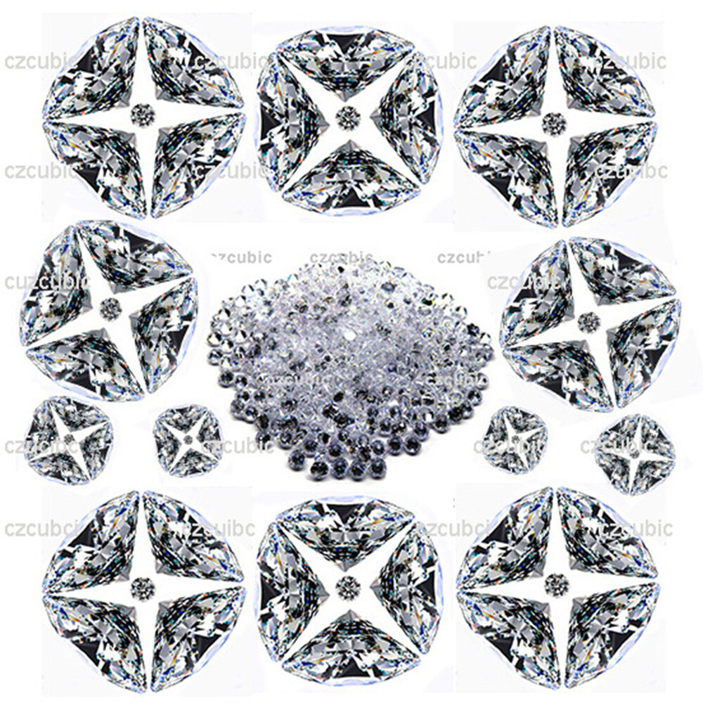 ROUND CUBIC ZIRCONIA CZ LOOSE STONES 1000 PCS START 0.7 MM 5A QUALITY SHIP IN US