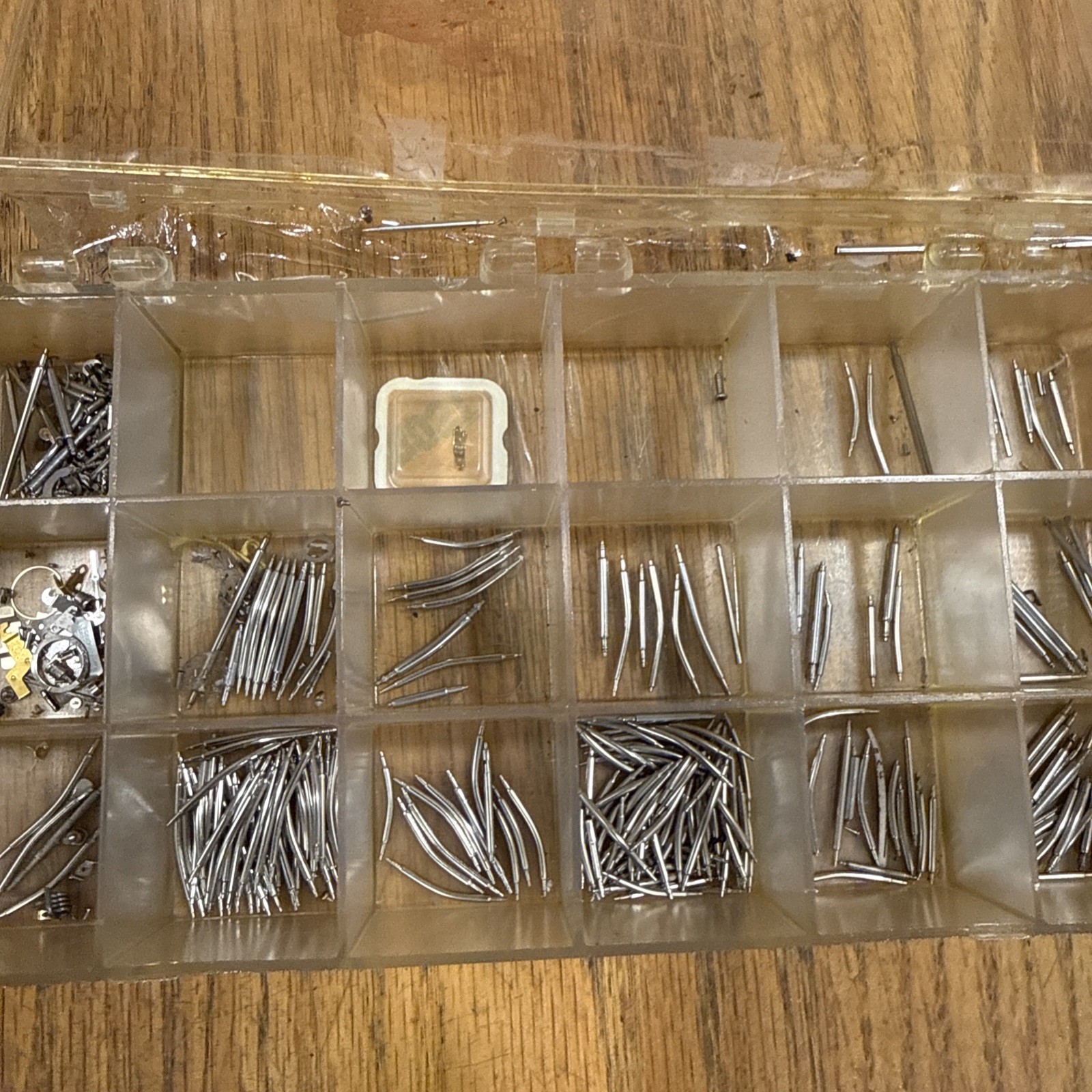 3 Vintage Watches And Huge Watch Band Repair Lot, See Description And Photos