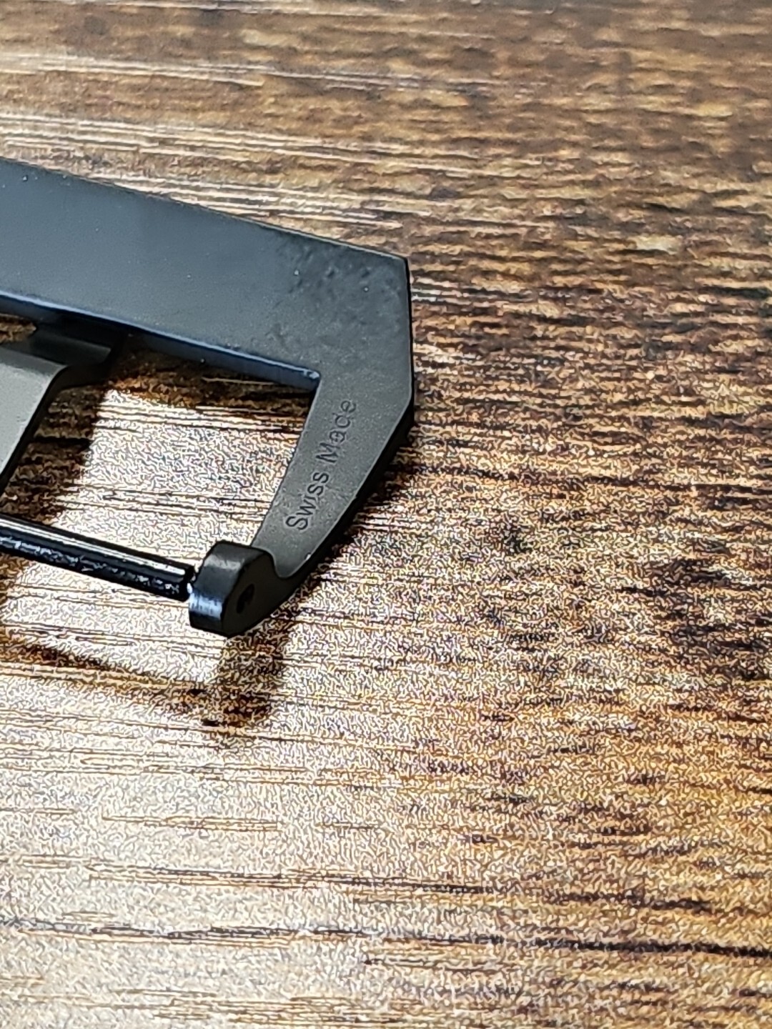 Panerai 22mm OEM PVD Black Titanium Tang Ardillon Buckle 22MM PAV00675 Swiss