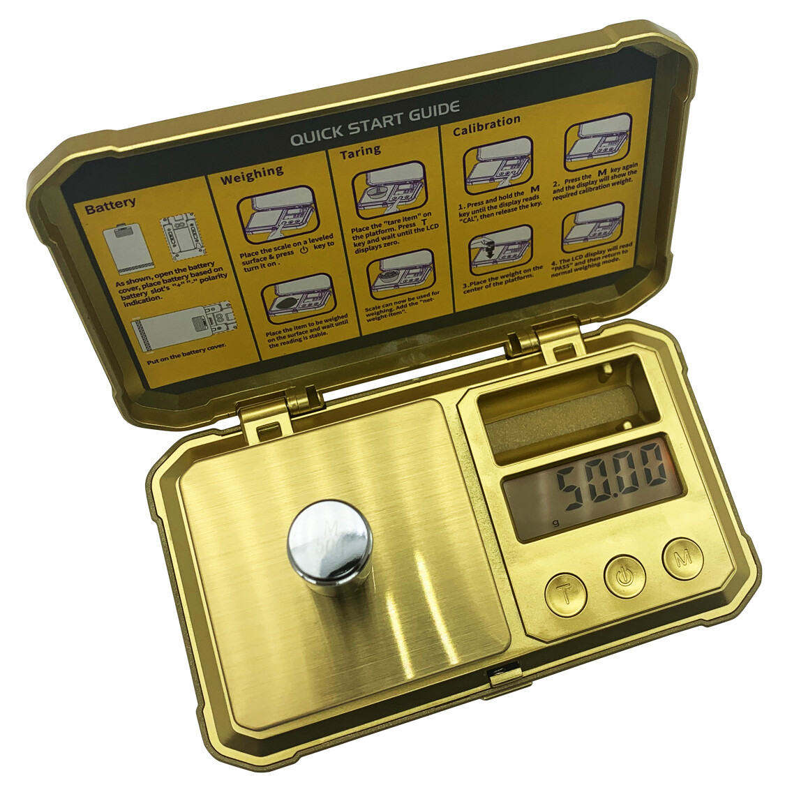 GOLD Fuzion Digital Pocket Scale 200g x 0.01g Jewelry Gold Gram Karat Weight