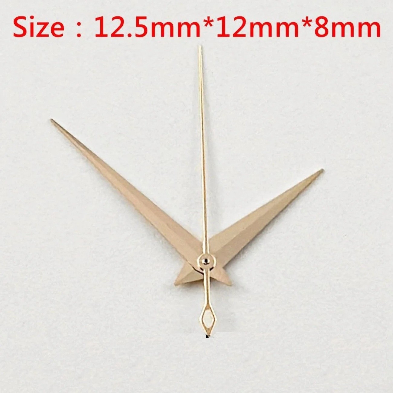 Watch Hands Set Rose Gold Black Silver Pointers for NH35 NH36 4R 7S Movement