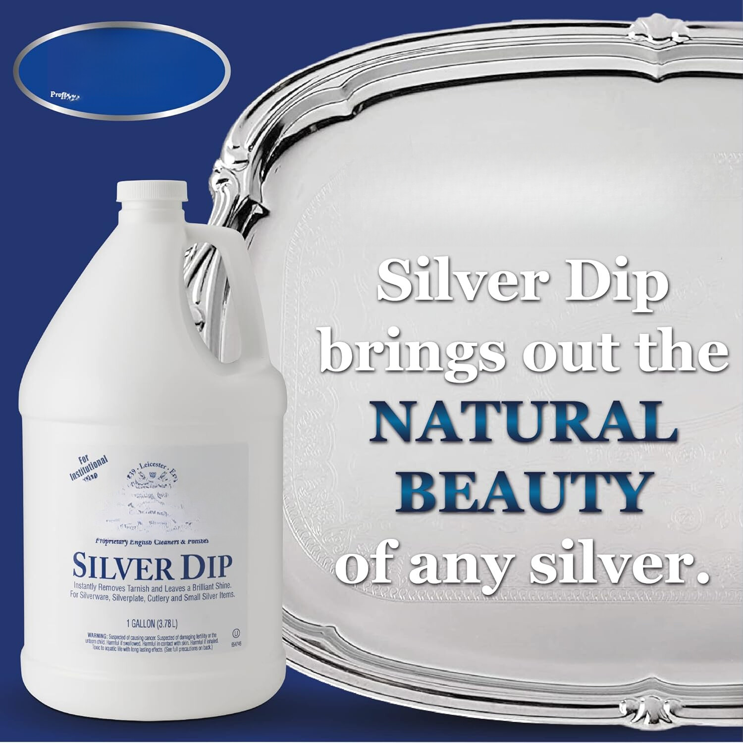 Silver Cleaner Dip – Silver Cleaning, Professional Silver Remover (1 Gallon)