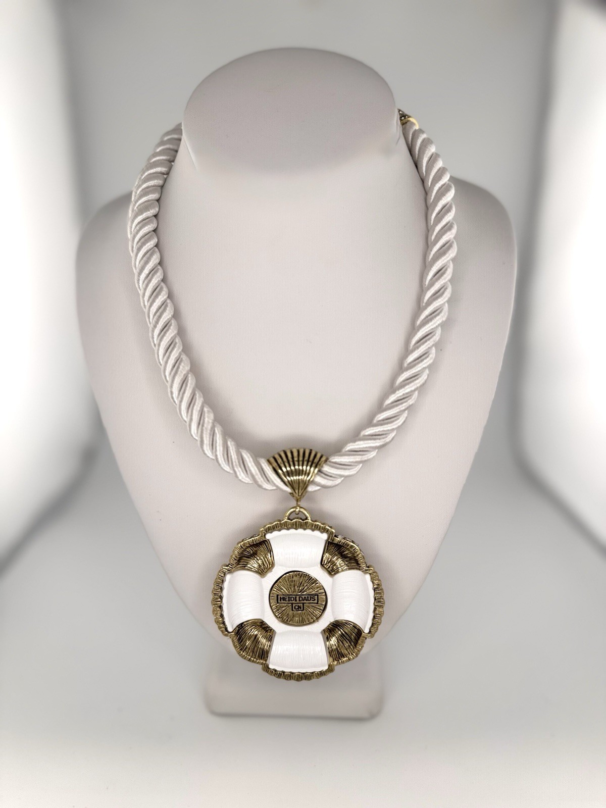 Signed Heidi Daus Sold Out Swarovski Necklace