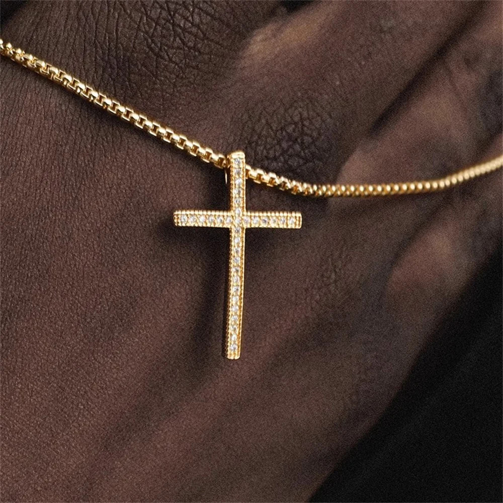 Men Stainless Steel Silver Color Twist Chain Necklace Hip Hop Basic Chain Neckla