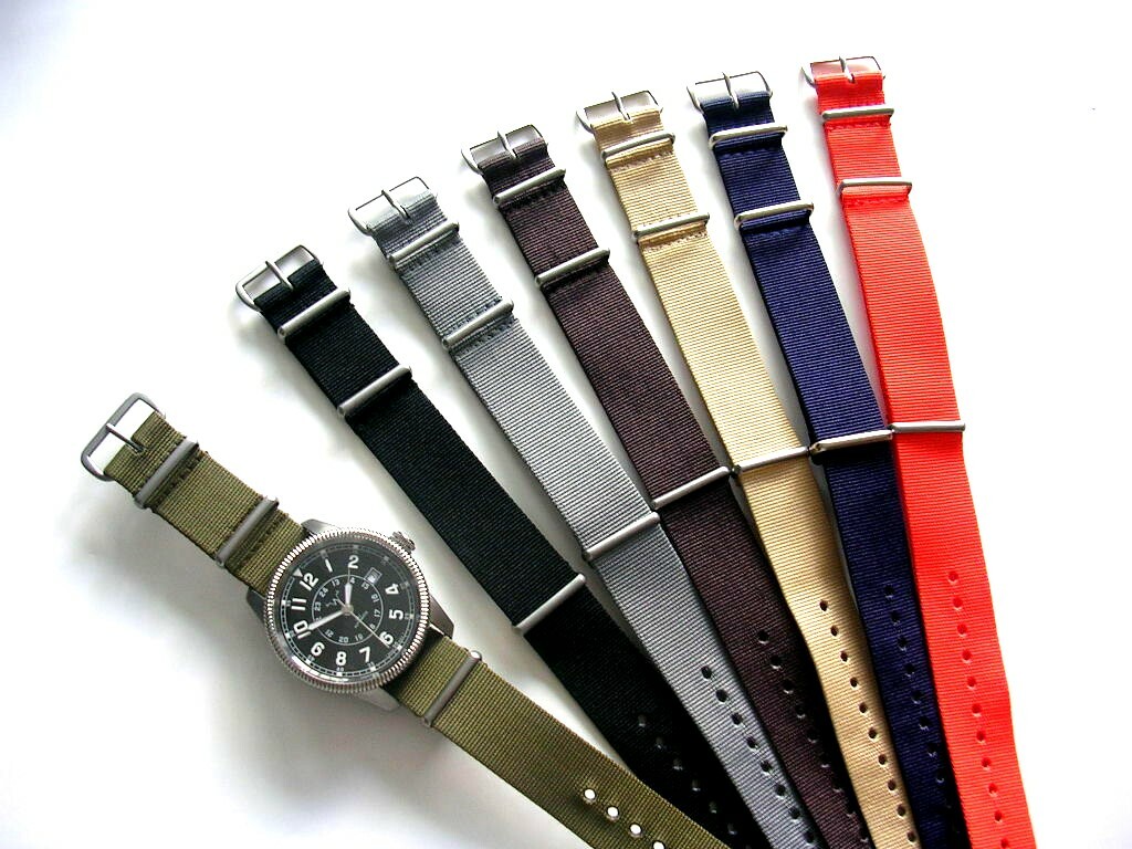 NATO G10 ® Ballistic nylon 2 3 4 5 pack watch band strap RAF Military IW SUISSE