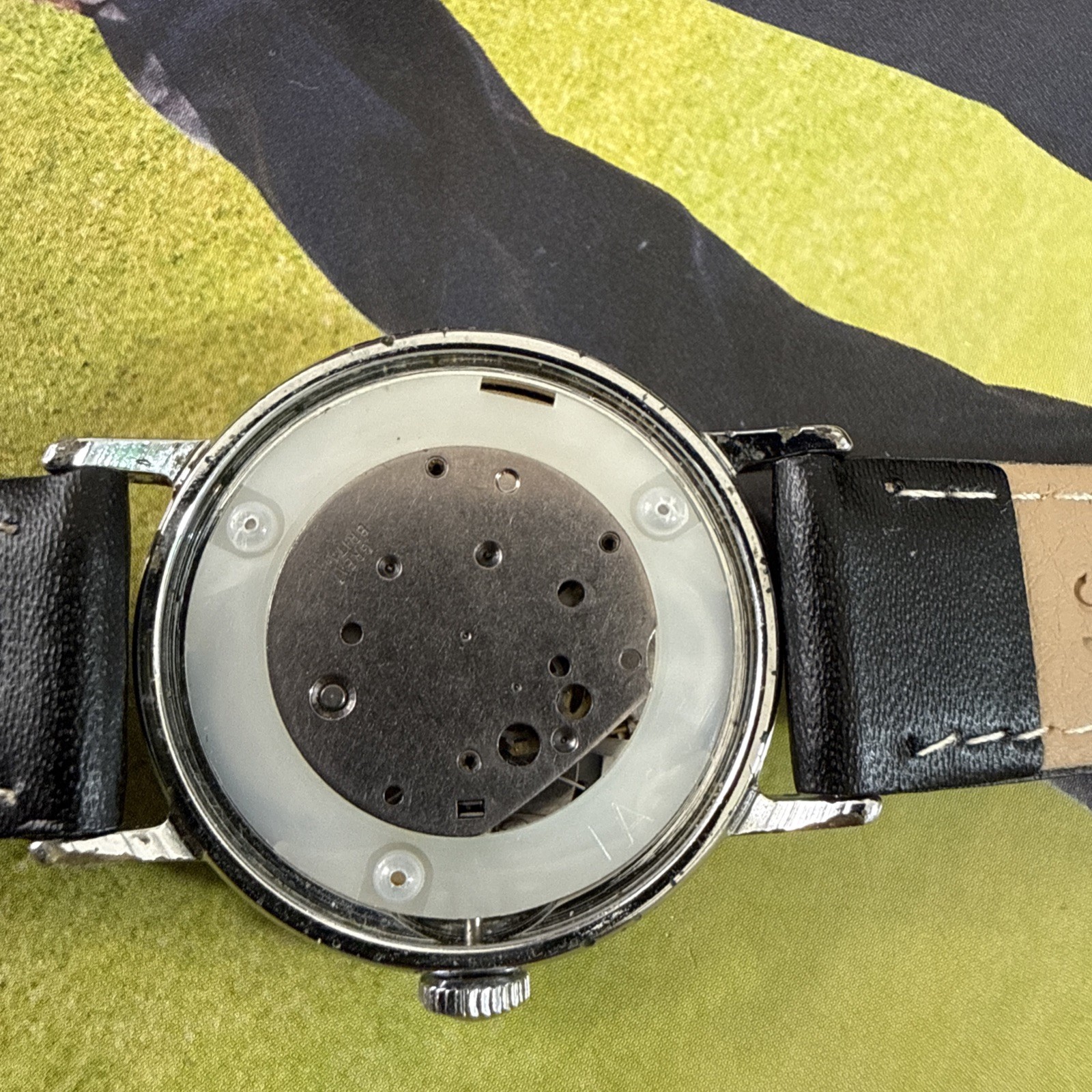 VINTAGE TIMEX MILITARY MEN WRISWATCH MADE IN GREAT BRITAIN 1973