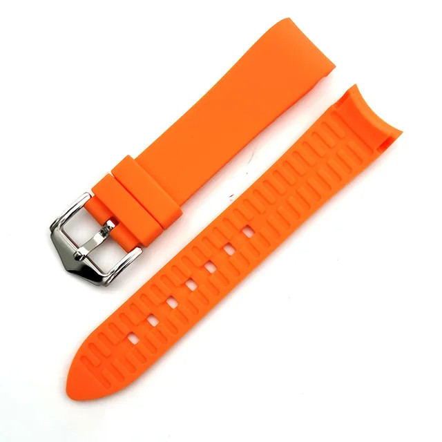 18mm 20mm 22mm Soft Silicone Watch Band Divers Replacement Strap Quick Release