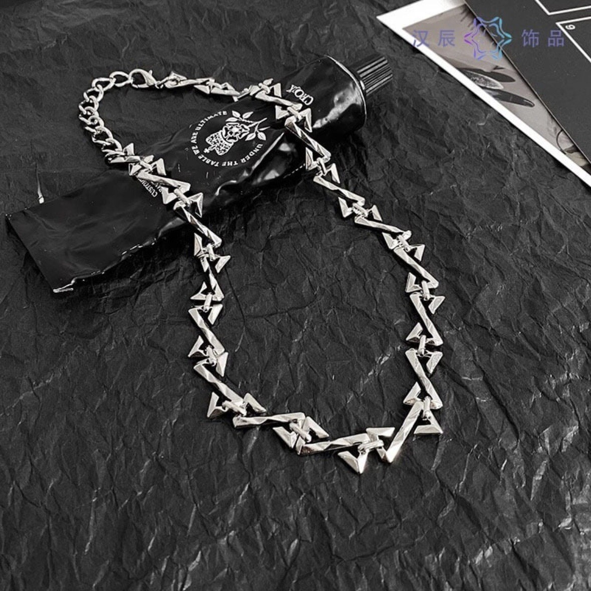 Link Chain Necklace for Men Women Streetwear Unisex Hip Hop Style