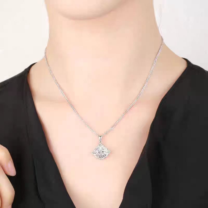 PT950 Pure Platinum 950 Chain 1.2mm-3.5mm Lucky Wheat Link Necklace 16-24inch