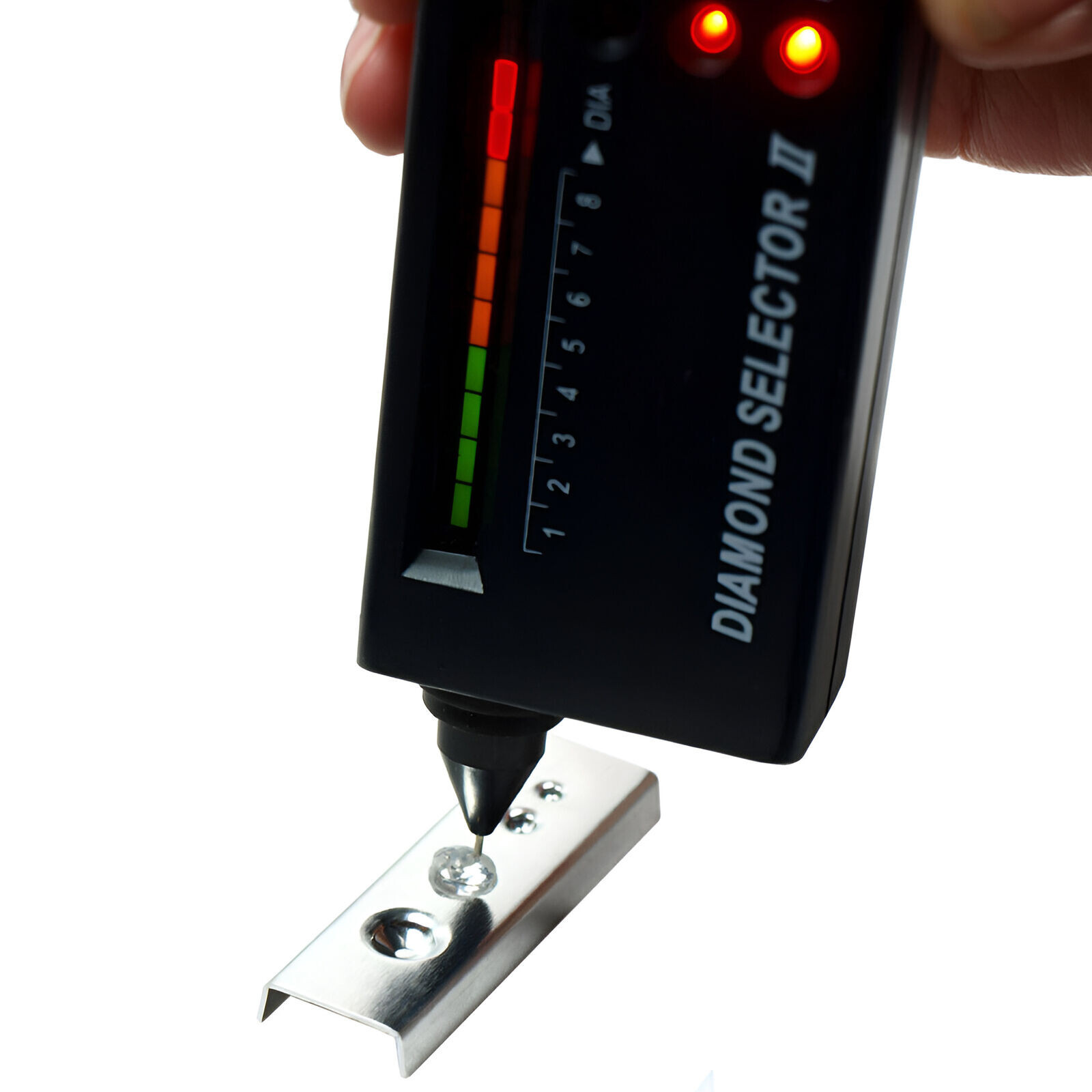 Jeweler Diamond Tool Kit : Portable Diamond Tester – 60X Magnifier Lighted Loupe